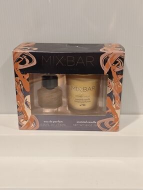 Mix:Bar Best Of Minis Whipped Almond Eau De Parfum 0.25 oz & Honey Milk Candle